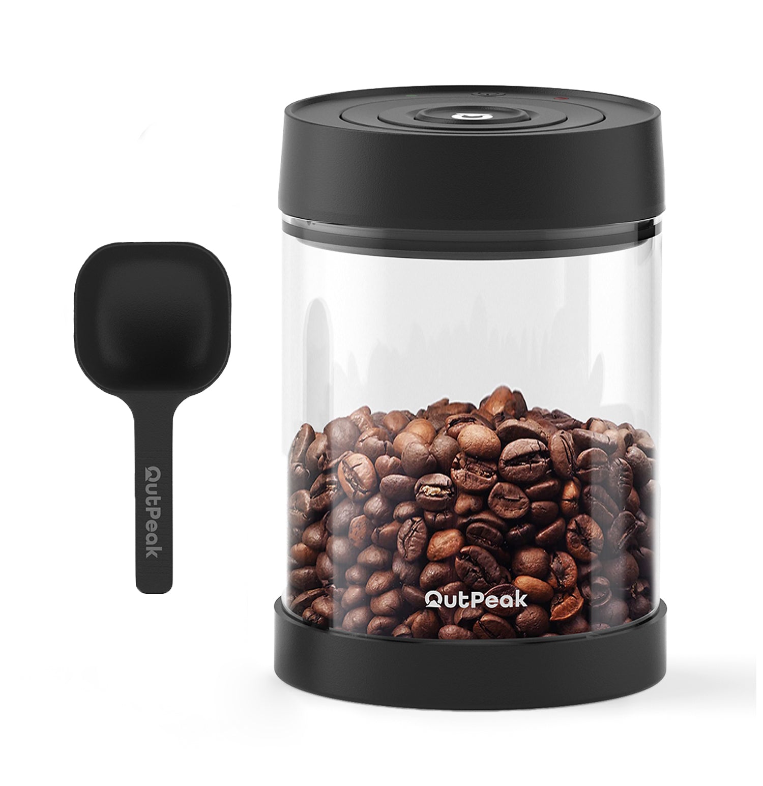 Outpeak Smart Electric Vacuum Coffee Canister - High Silica Glass